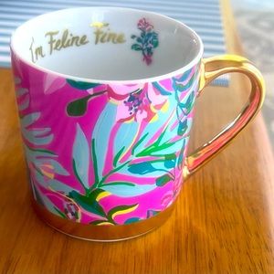 Lily Pulitzer I'm Feline Fine Collectors Mug